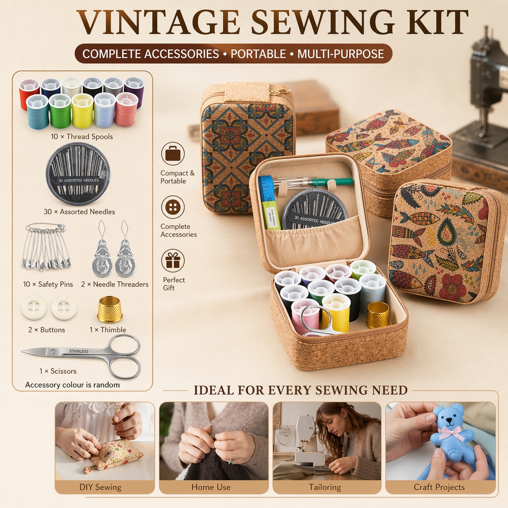 Home Improvement Guide - Naaiset Draagbaar Vintage Naaiset Reisetui Naaiset
