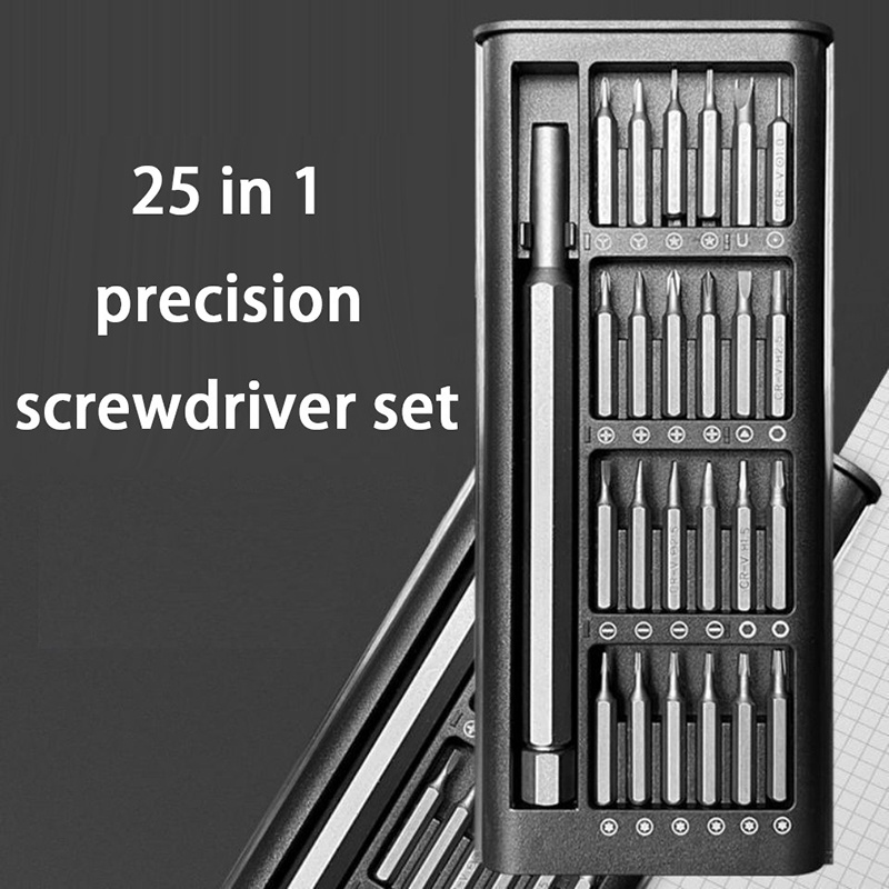 Screwdriver Set Precision - 25-in-1 precisie schroevendraaierset Magnetische schroevendraaierset Multifunctionele