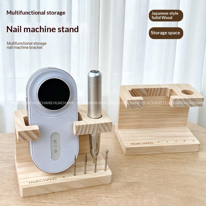 Home Improvement Tim - Draagbare houten houder voor nagelboorbits, 1