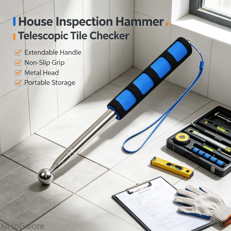 Home Improvement Guide - Professionele lege trommelhamerset, wandklopper, tegelpers, staaf,