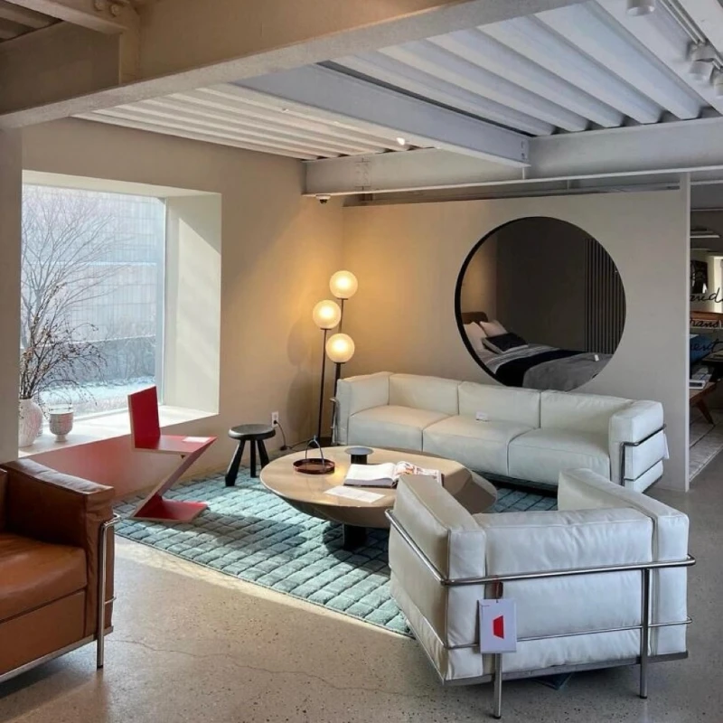 Home Improvement And Services - # Service Zwarte luxe bank Lederen
