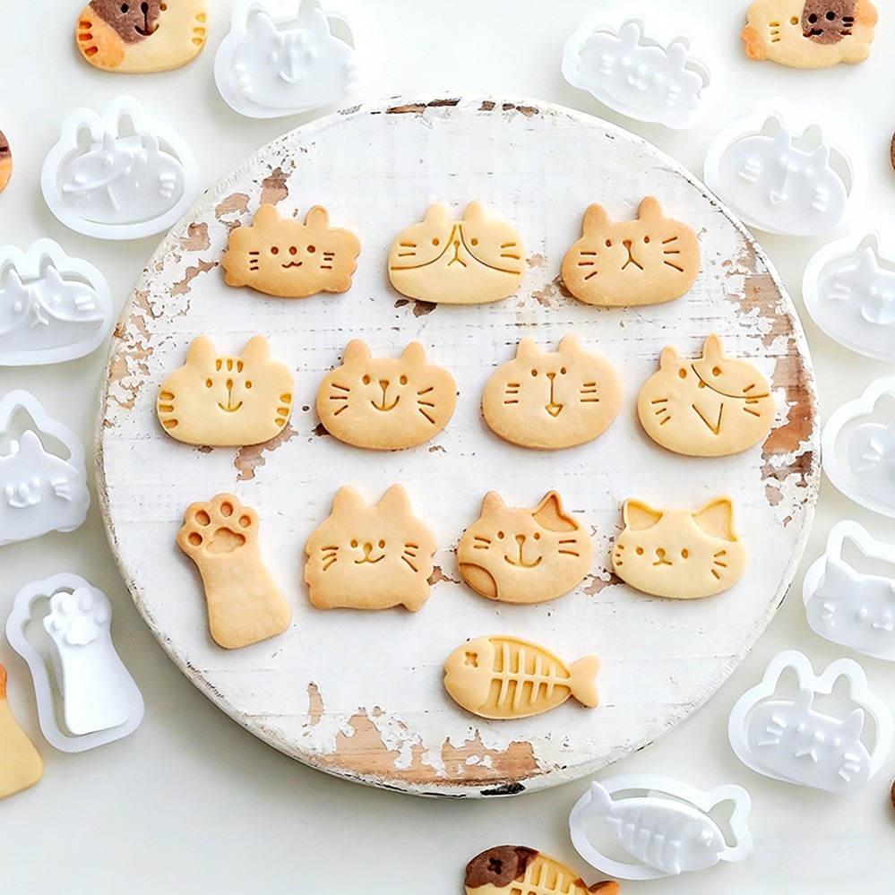 Home Improvement Diy - Schattige Kitten DIY Stempel Koekjesvormpjes Bakvorm
