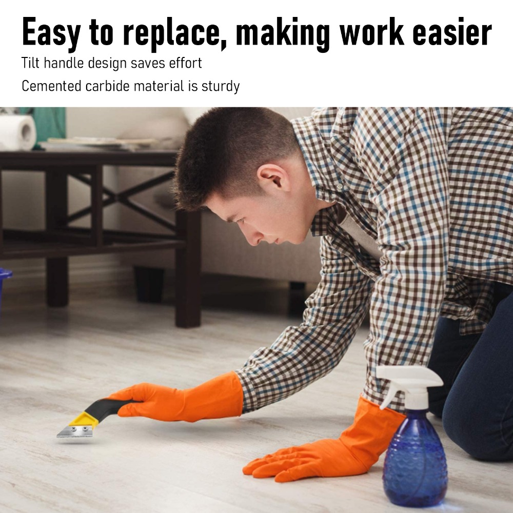 Grout Saw Removal - Gebogen ontwerp voegverwijderingsgereedschap ergonomische handgreep schraapgereedschap
