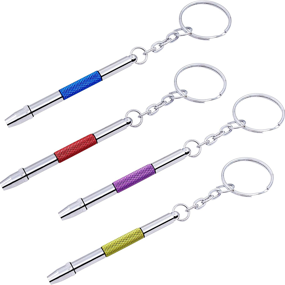 Screwdriver Set Precision - 4-delige mini-schroevendraaierset voor brillen, 4-in-1 precisieschroevendraaierset,