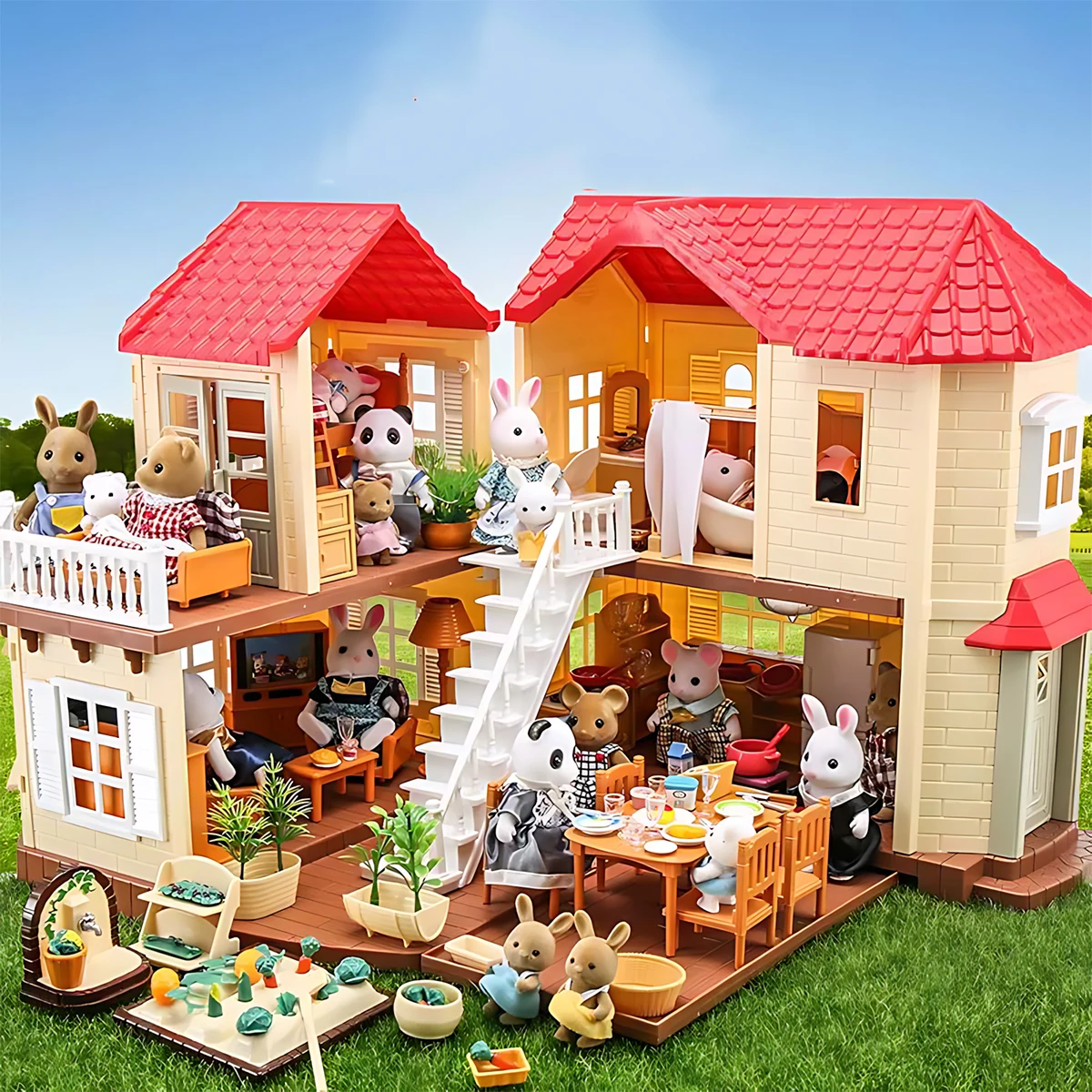 Home Improvement Diy - Miniatuurmeubilair 1:12 Poppenhuis Keuken Woonkamer Slaapkamer
