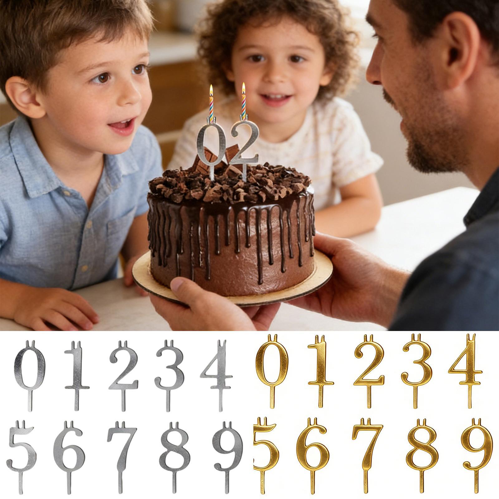 Home Improvement Tim - 10 stuks 0-9 Nummer Cake Toppers