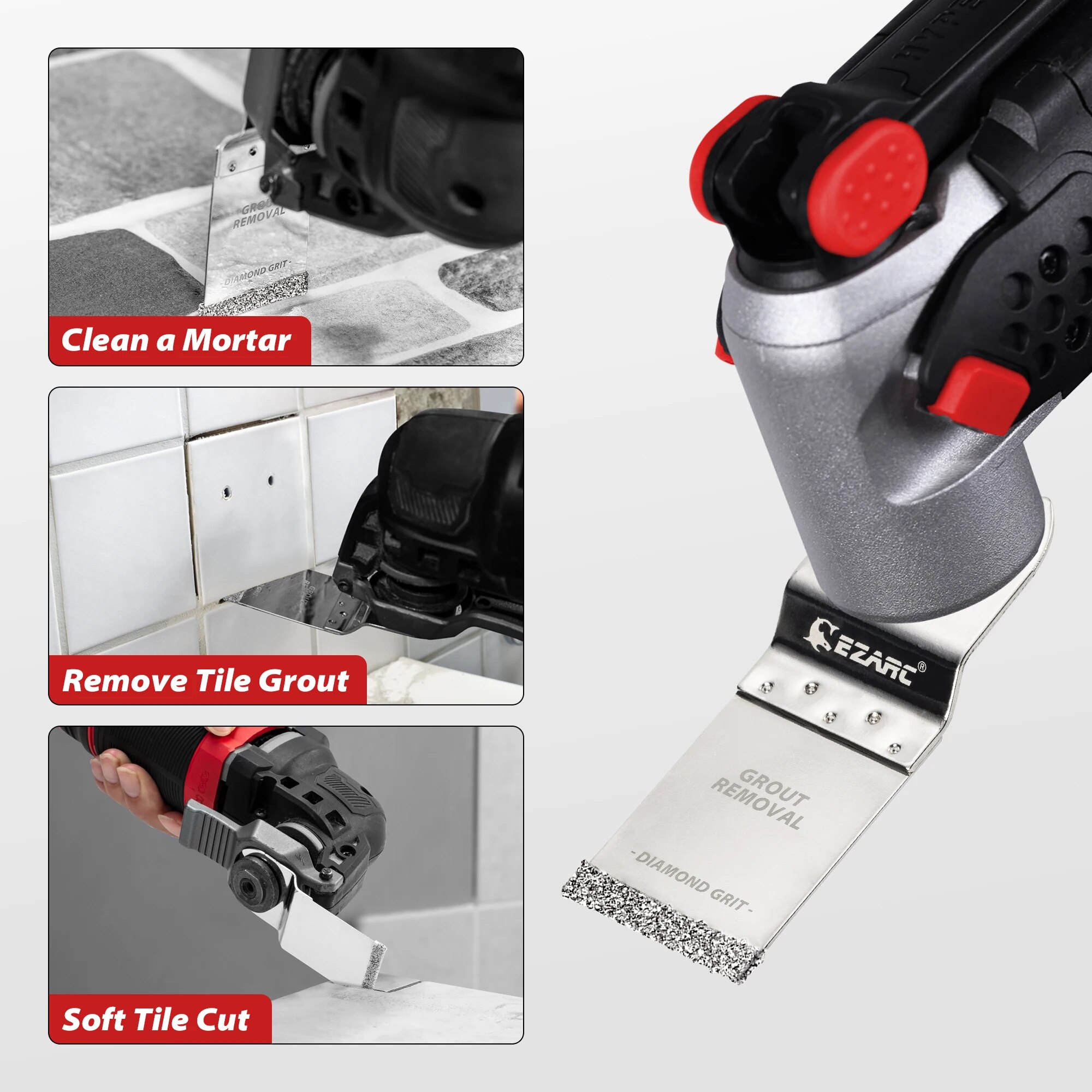 EZARC 3PCS Diamant Oscillerend - Grout Saw Removal recensie en prijs
