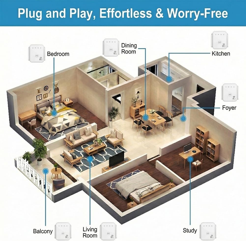 2026 Nieuwe WiFi Repeater 300M - Home Improvement And Hardware recensie en prijs