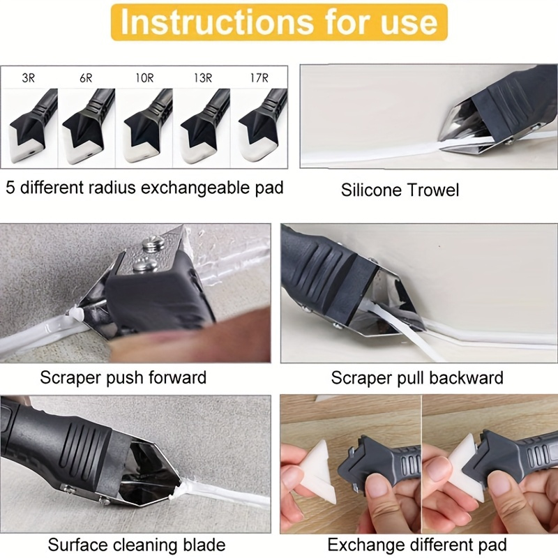 3-in-1 siliconen schraperkit G - Grout Saw Removal recensie en prijs