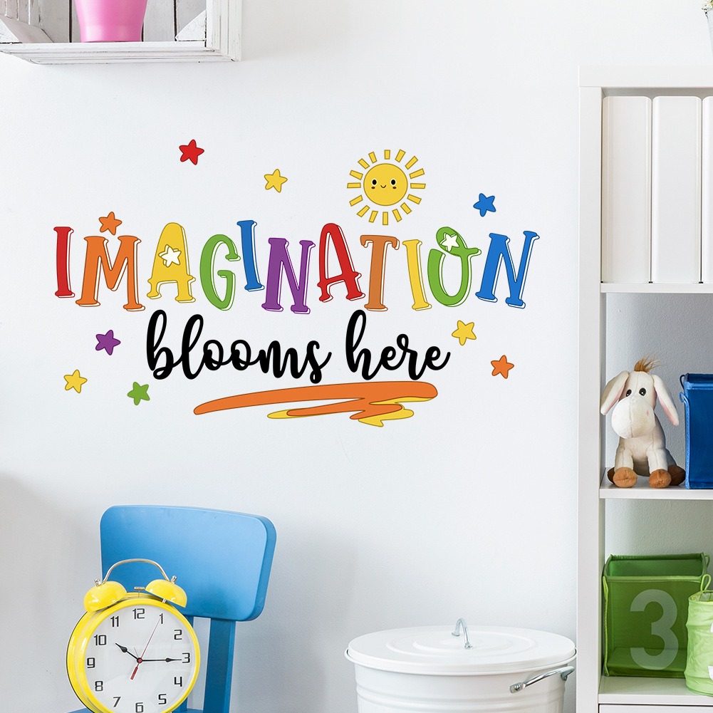 Kleurrijke Engelse Zin Muursti - Home Improvement Quotes recensie en prijs