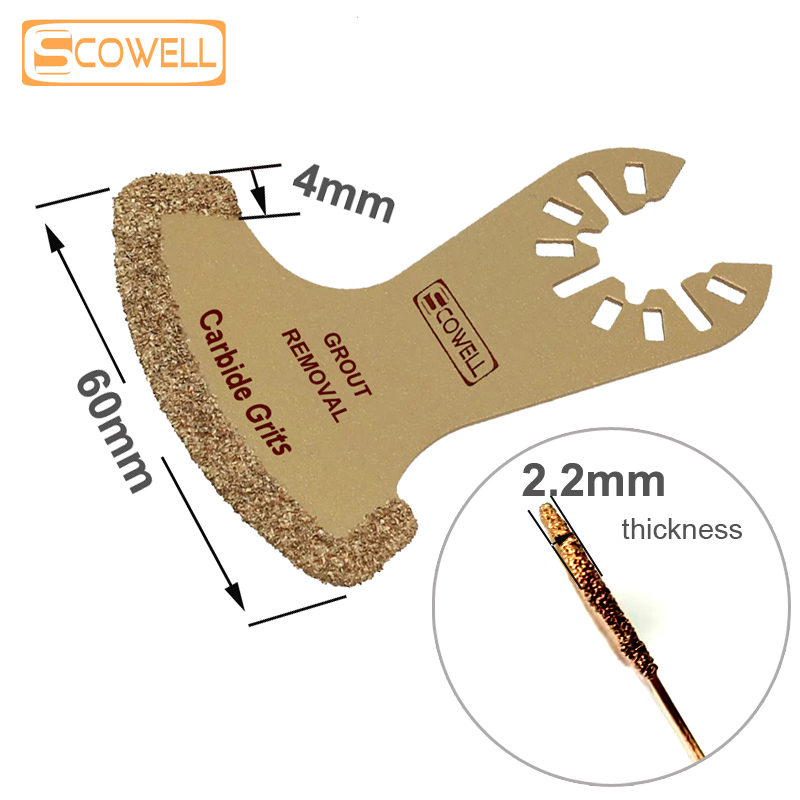 60mm Wolfraamcarbide Grits Gro - Grout Saw Removal recensie en prijs