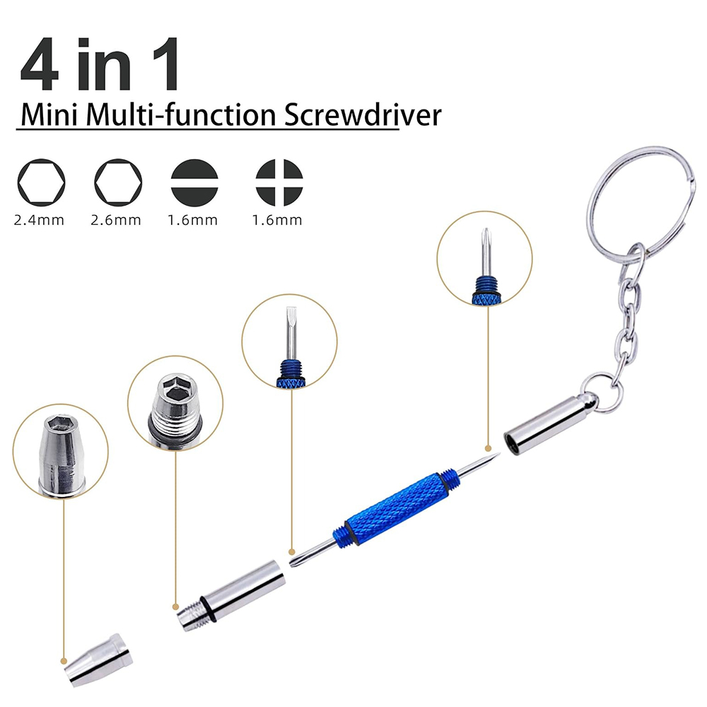 4-delige mini-schroevendraaier - Screwdriver Set Precision recensie en prijs