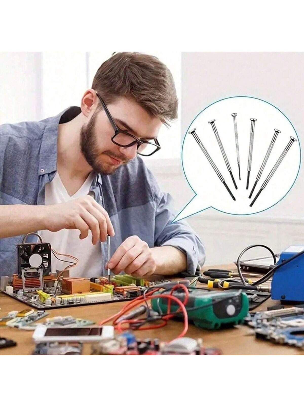 6-delige schroevendraaierset,  - Screwdriver Set Precision recensie en prijs