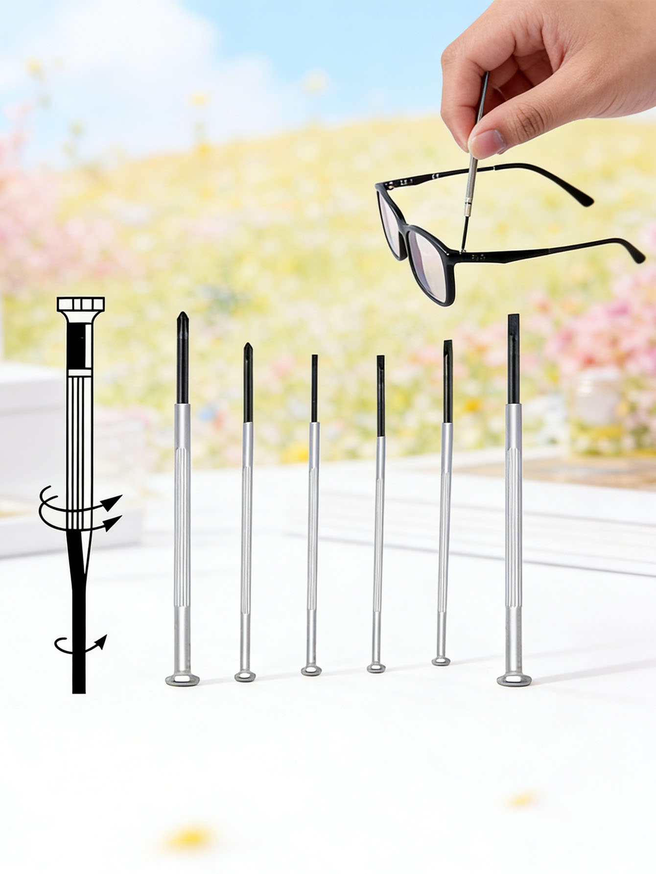 6-delige schroevendraaierset,  - Screwdriver Set Precision recensie en prijs