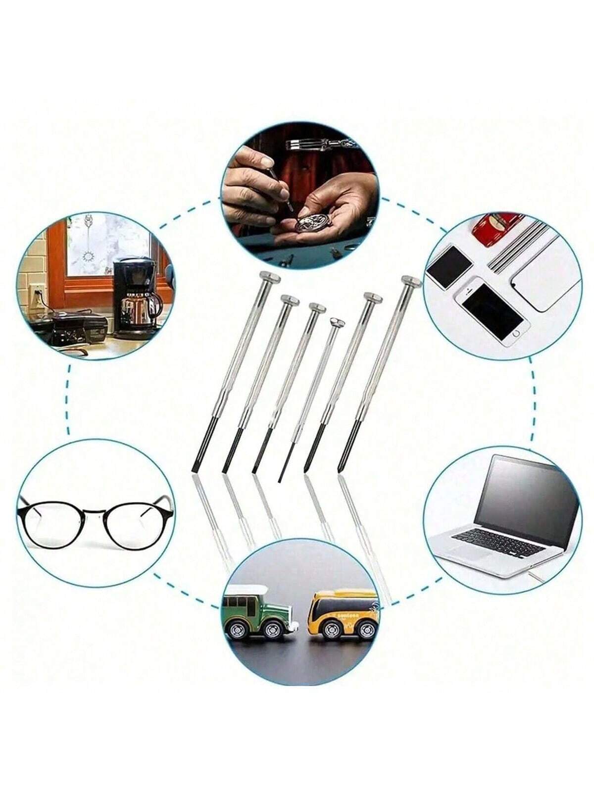 6-delige schroevendraaierset,  - Screwdriver Set Precision recensie en prijs
